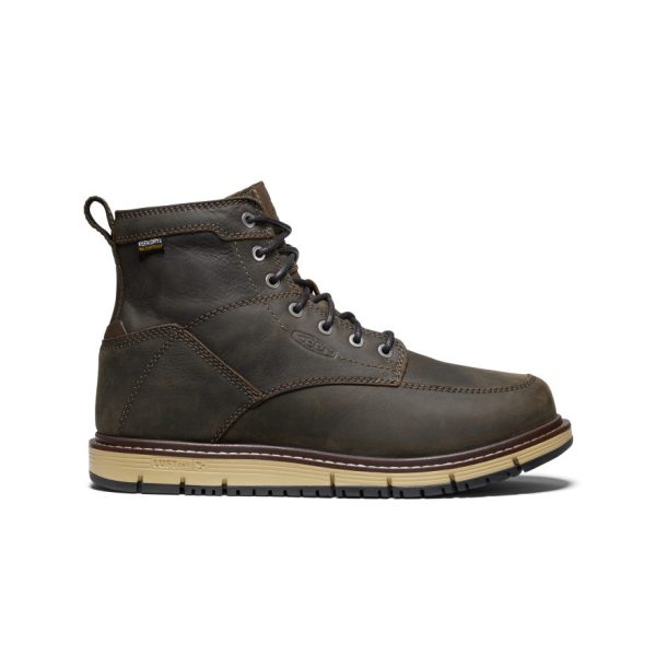 Men's San Jose 6 Waterproof Boot (Soft Toe) | Cascade Brown