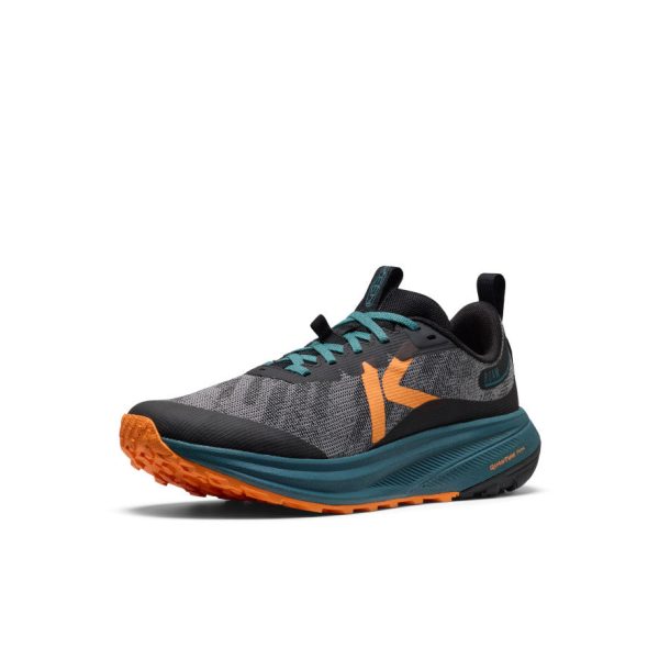 Men's Roam Trail Running Shoe | Black/Orange Peel