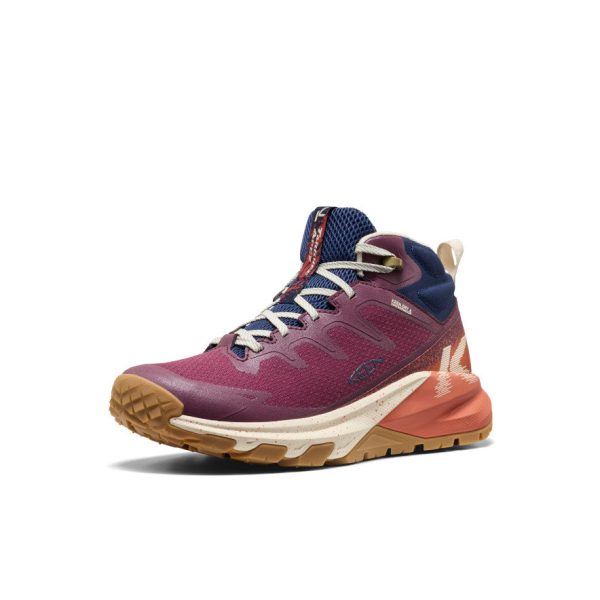 Women's Targhee Apex Waterproof Hiking Boot | Fig/Burnt Brick