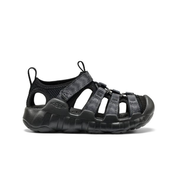 Little Kids' Hyperport H2 Sandal | Black/Steel Grey