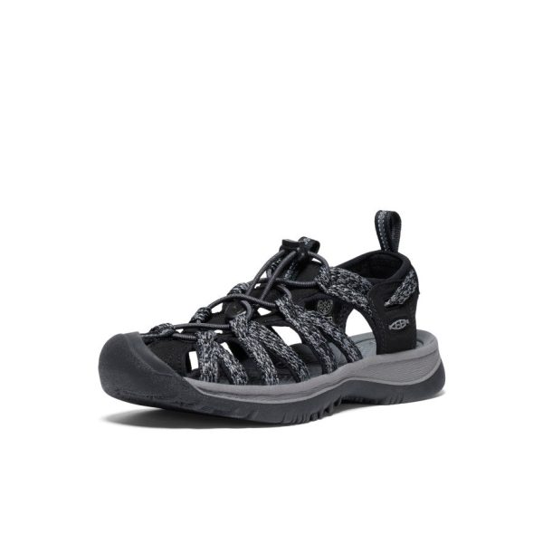 Women's Whisper  |  Black/Steel Grey