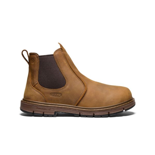 Men's San Jose Chelsea 90° Heel Boot (Soft Toe) | Belgian/Gum