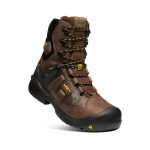 Men's Dover 8 Waterproof Boot (Carbon Toe) | Dark Earth/Black