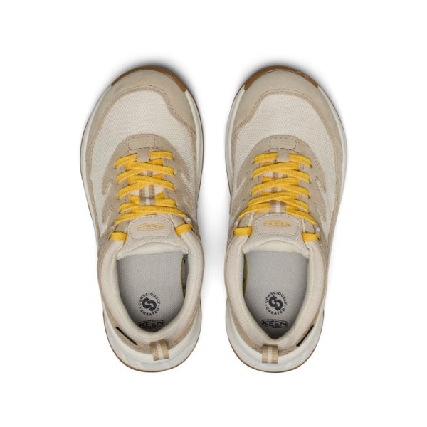 Big Kids' Hightrail Waterproof Hiking Shoe | Birch/Daffodil