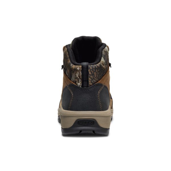 Men's Skokie Waterproof Work Boot (Soft Toe) | Camo/Black