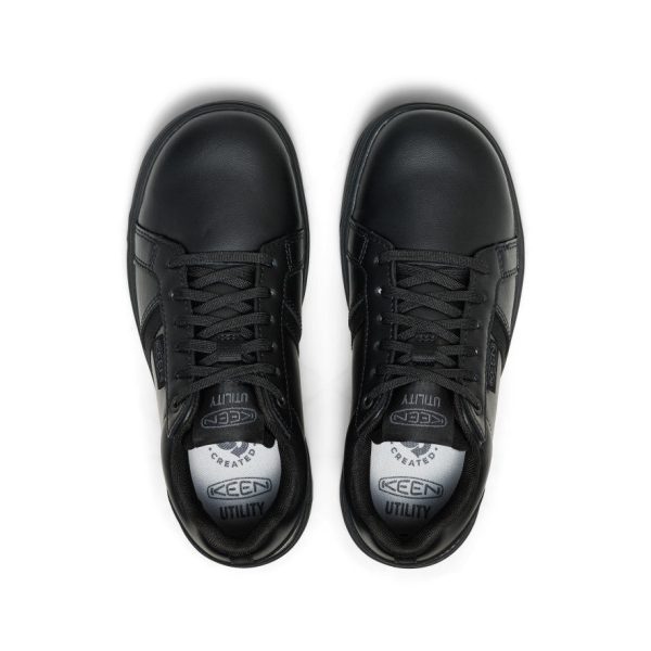Women's Kenton WTX Work Shoe (Soft Toe)  |  Black/Black