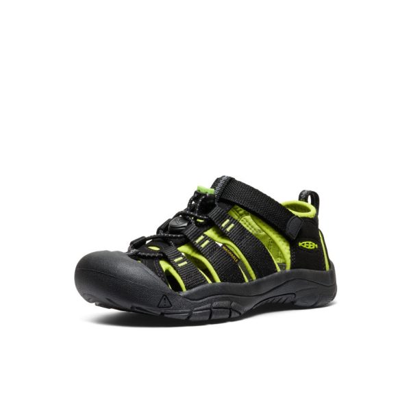 Big Kids' Newport H2  |  Black/Lime Green