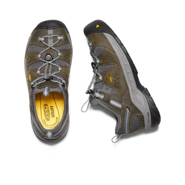 Women's Atlanta Cool II ESD (Steel Toe) | Gargoyle/Blue Fog