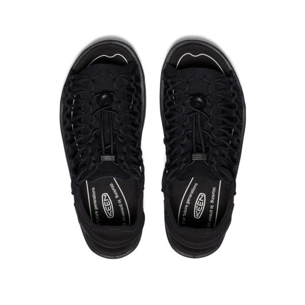 Women's UNEEK II Open-Toe Sneaker  |  Black/Black