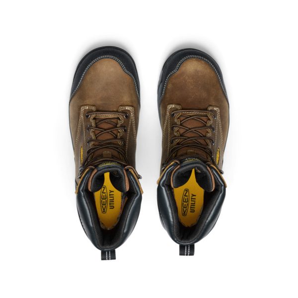 Men's Evanston 8 Insulated Waterproof Boot (Soft Toe)  |  Bison/Black
