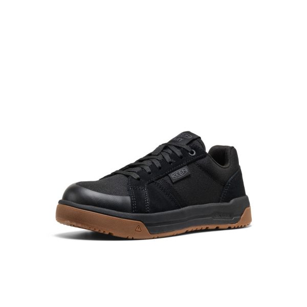 Women's Kenton Work Shoe (Carbon Toe) | Black/Gum