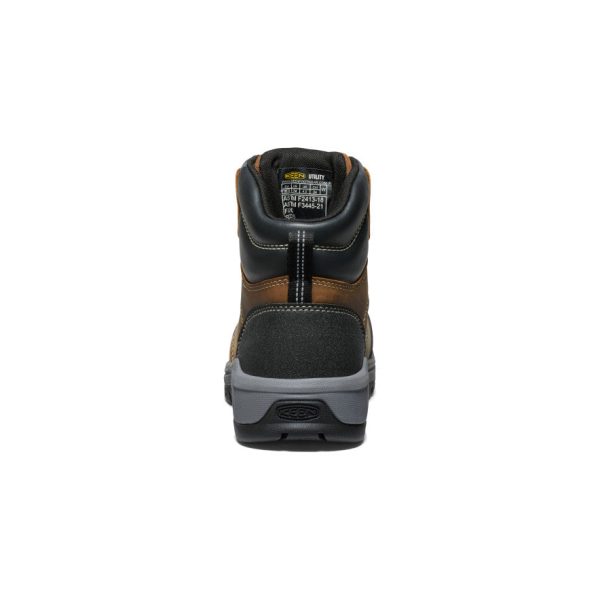 Women's Evanston 6 ESD Boot (Carbon Toe) | Bison/Black