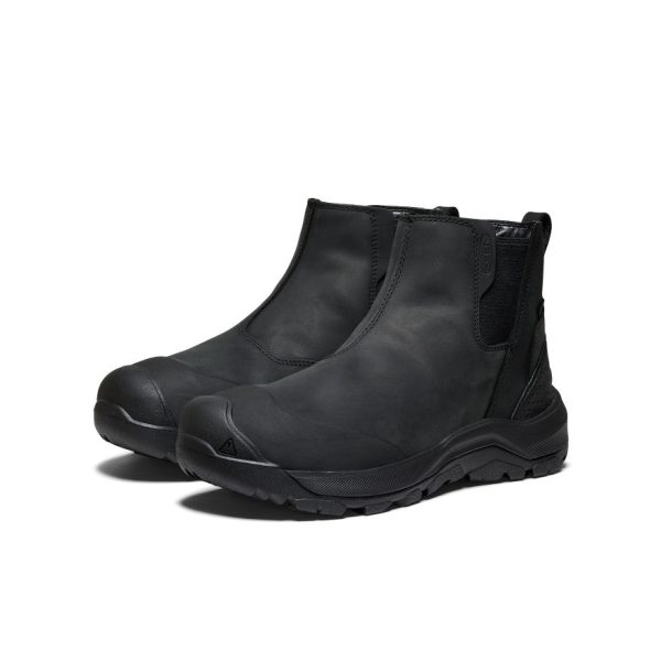Men's Revel IV Waterproof Chelsea | Black/Black