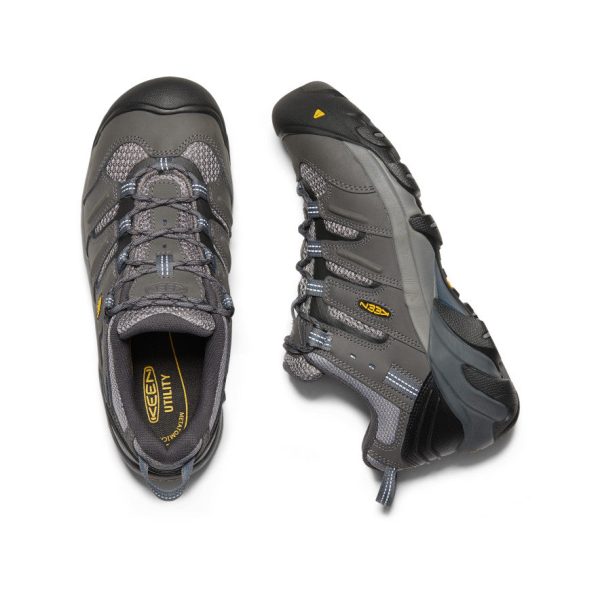 Men's Lansing Low (Steel Toe) | Magnet/Majolica Blue