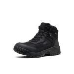 Men's Skokie Waterproof Work Boot (Soft Toe) | Black/Black