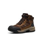 Women's Skokie Waterproof Work Boot (Soft Toe)  |  Bison/Black