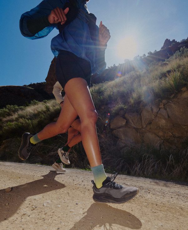 Women's Roam Trail Running Shoe | Magnet/Ballad Blue