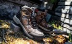 Women's Skokie Waterproof Work Boot (Soft Toe)  |  Camo/Black