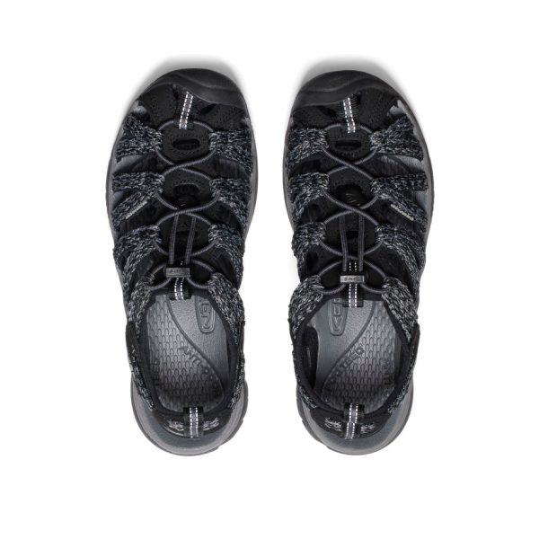 Women's Whisper  |  Black/Steel Grey