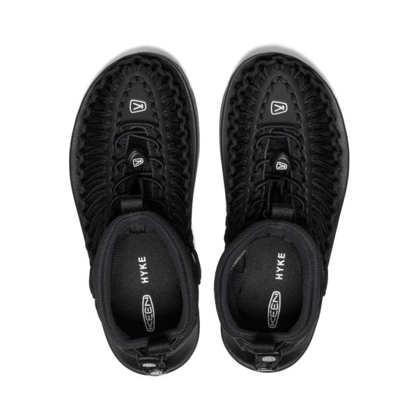 Women's UNEEK High Top x HYKE | HYKE Black