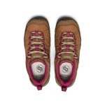 Women's Targhee IV Waterproof Hiking Shoe  |  Bison/Beaujolais