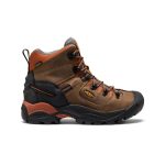 Men's Pittsburgh Energy 6 Waterproof Boot (Soft Toe)  |  Cascade Brown/Black