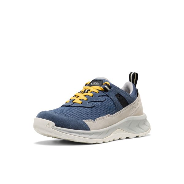 Big Kids' Hightrail Waterproof Hiking Shoe  |  Vintage Indigo/Alloy