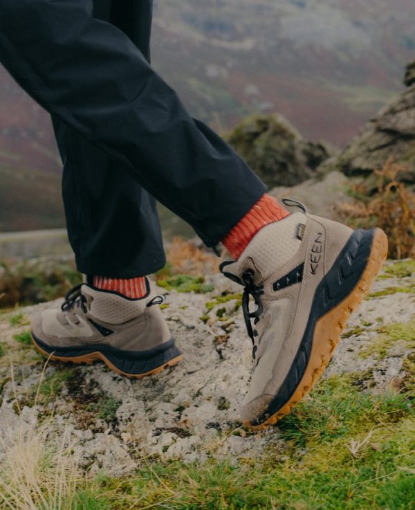 Men's Hightrail Waterproof Hiking Boot  |  Brindle/Oak Buff